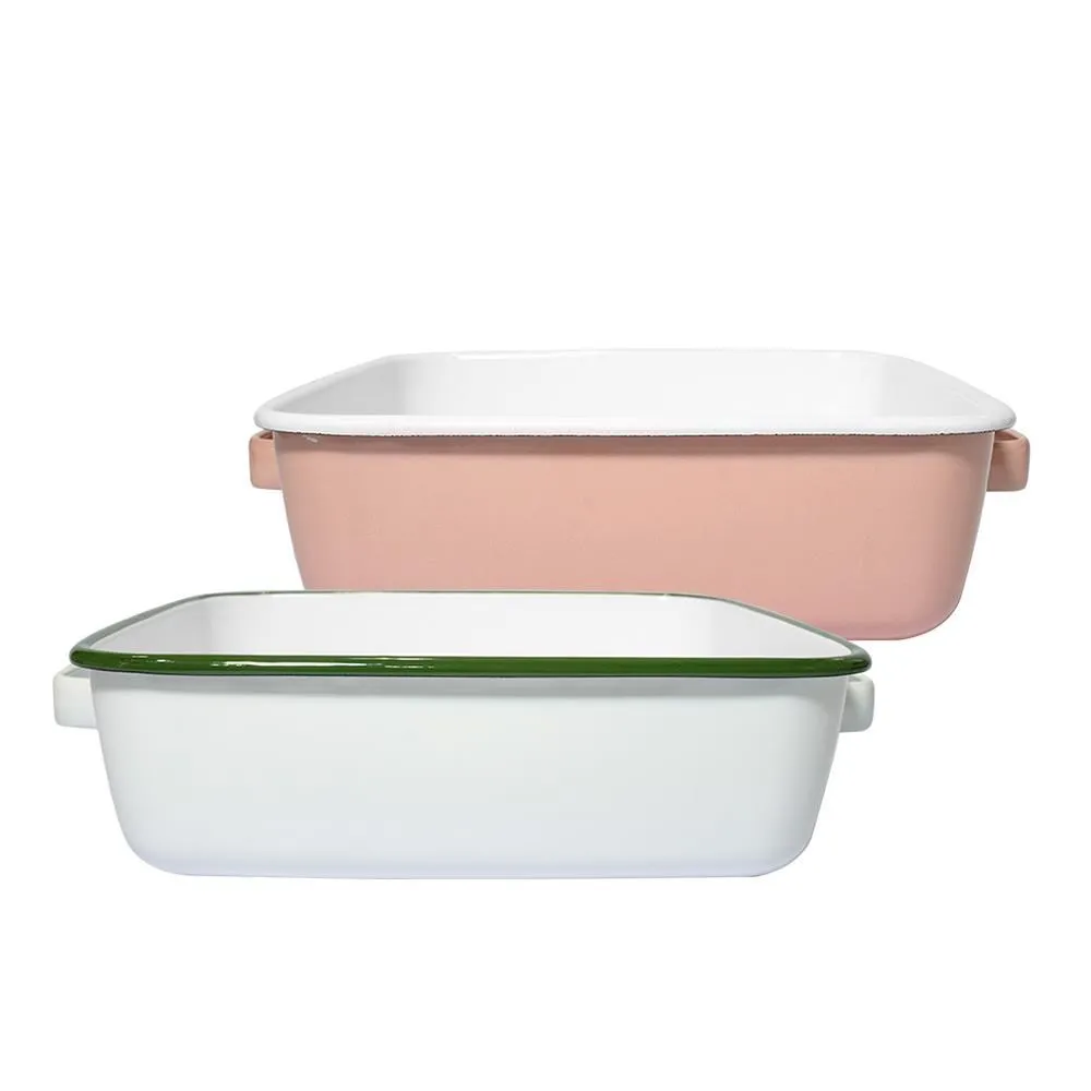 【FUJIHORO 富士琺瑯】雙耳琺瑯烘焙保鮮盒方型1.8L(A)-白(橄欖綠) 歷史價格詳細信息