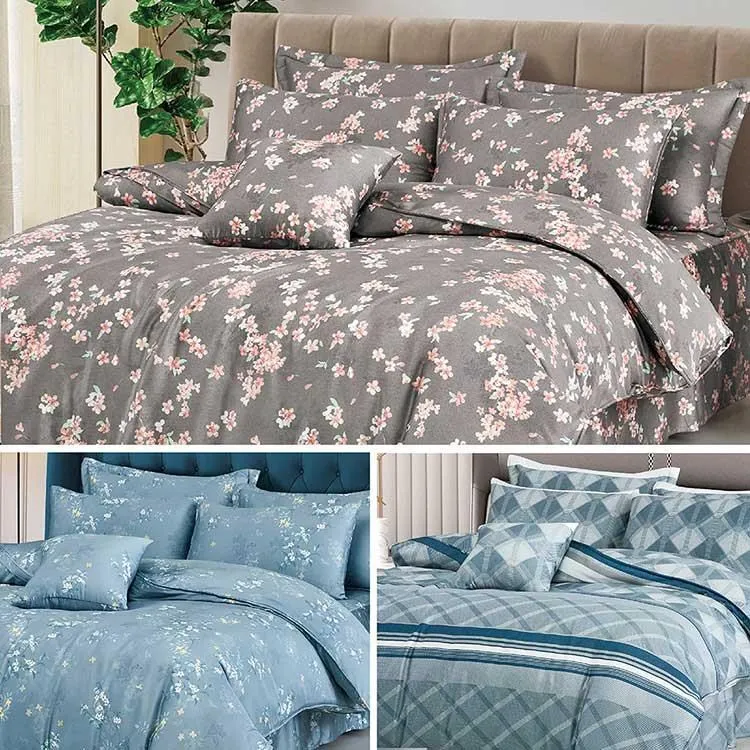 【Indian】100%純天絲雙人加大四件式兩用被床包組-8款任選(限量款) 歷史價格詳細信息