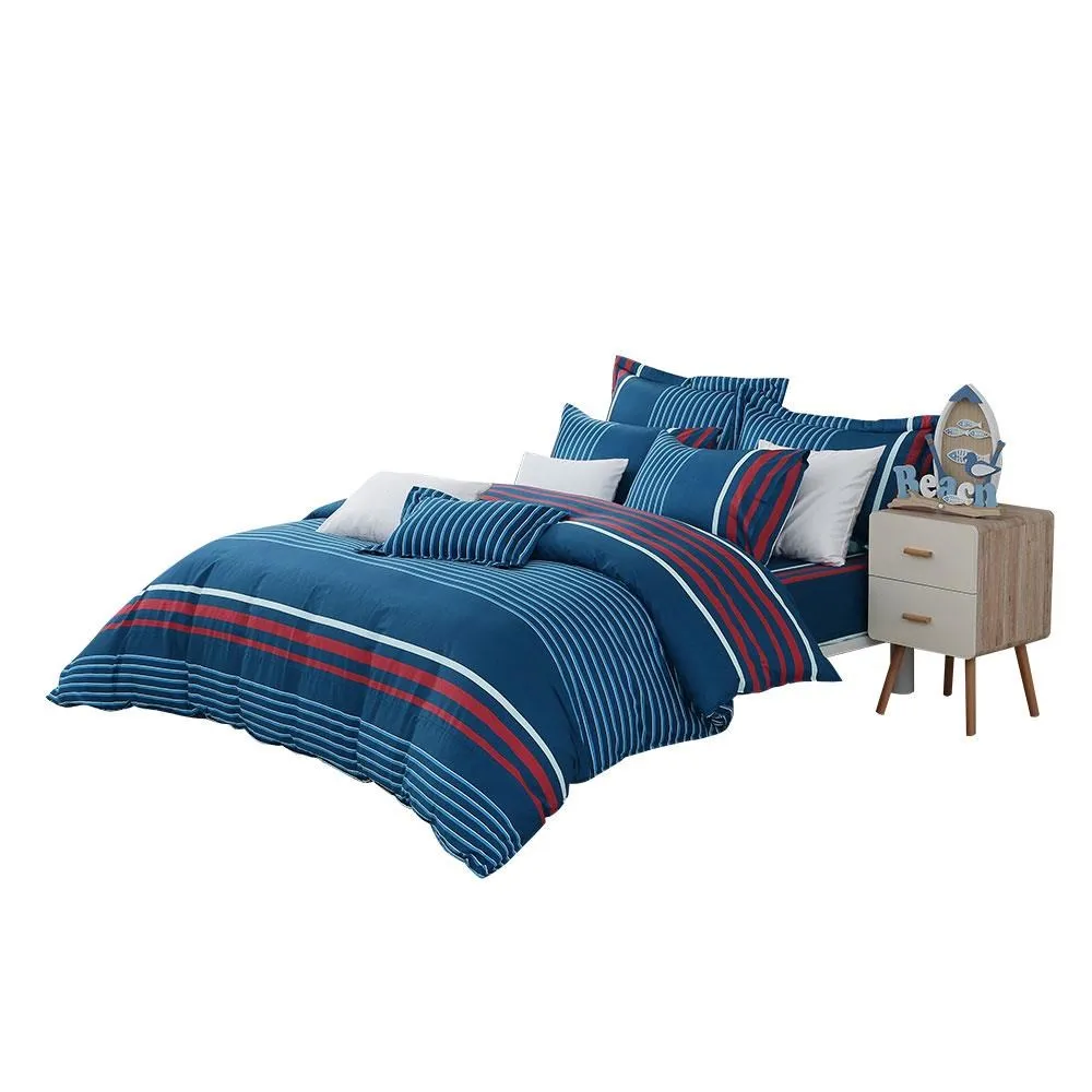 【FITNESS】精梳棉雙人特大床包枕套三件組-清新田園(2色任選) 歷史價格詳細信息