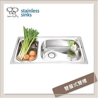 傑泰牌 不銹鋼廚房水槽 雙槽系列 JT-2860 歷史價格詳細信息