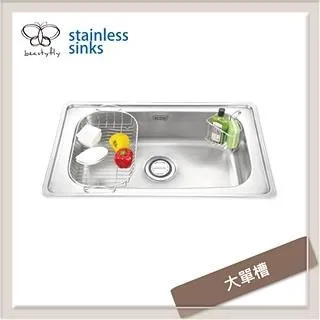 傑泰牌 不銹鋼廚房水槽 單槽系列 崁入式單槽 JT-1790 歷史價格詳細信息