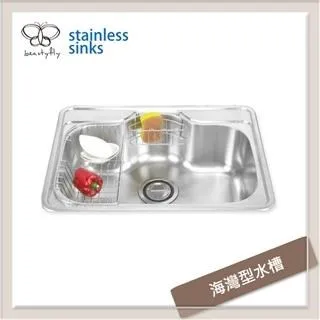 傑泰牌 不銹鋼廚房水槽 海灣槽系列 JT-1820A 厚度0.8mm 歷史價格詳細信息