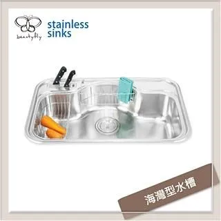 傑泰牌 不銹鋼廚房水槽 海灣槽系列 JT-1820A 厚度0.8mm 歷史價格詳細信息