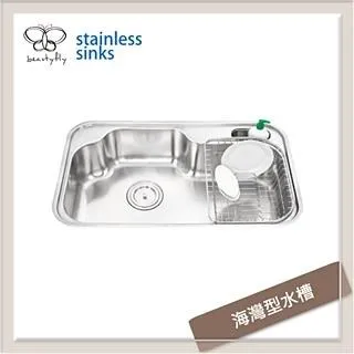 傑泰牌 不銹鋼廚房水槽 海灣槽系列 JT-1820A 厚度0.8mm 歷史價格詳細信息