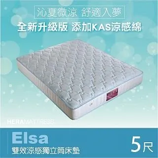 Elsa雙效涼感獨立筒床墊 升級版 單人加大3.5尺 歷史價格詳細信息