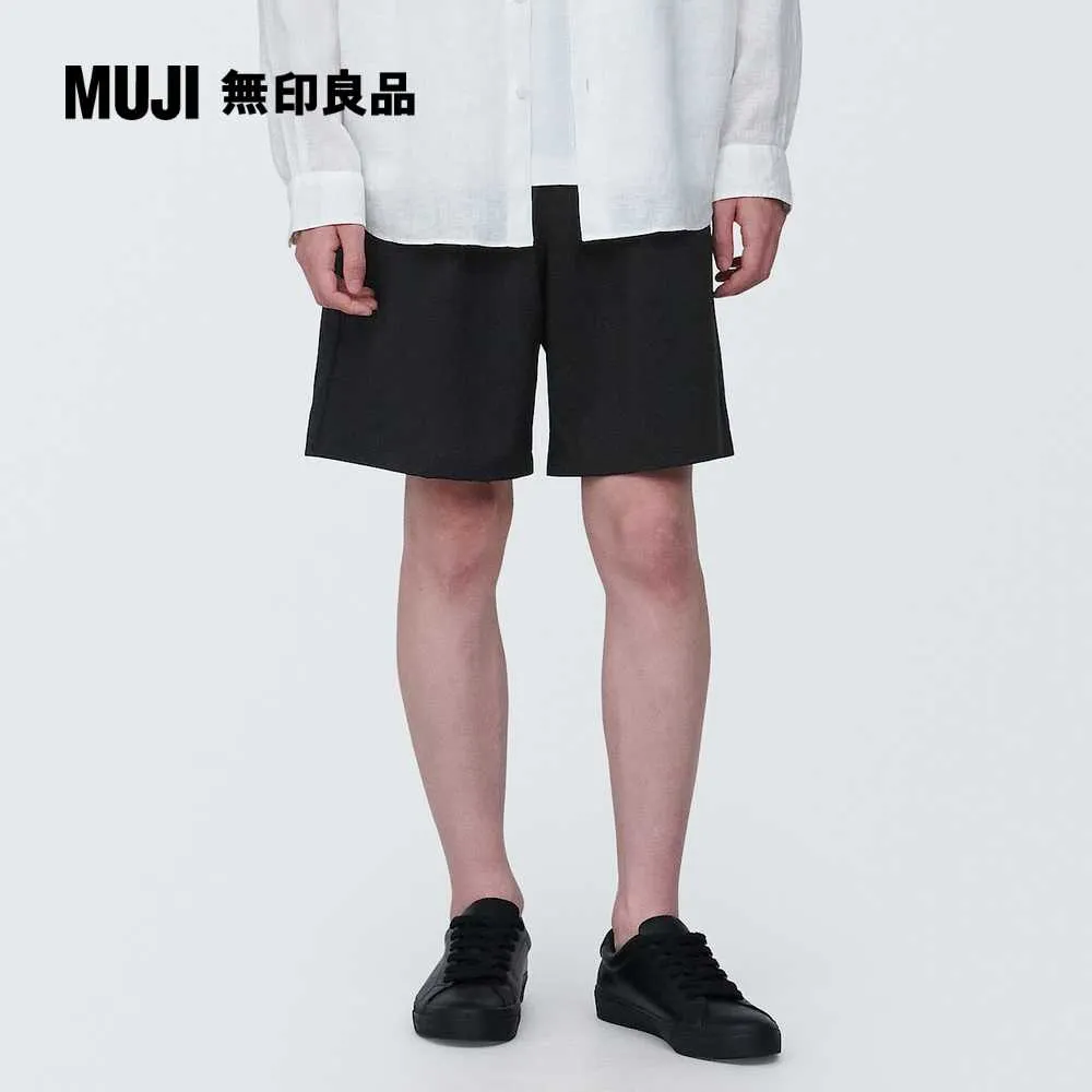 男聚酯纖維透氣彈性寬版短褲【MUJI 無印良品】 歷史價格詳細信息