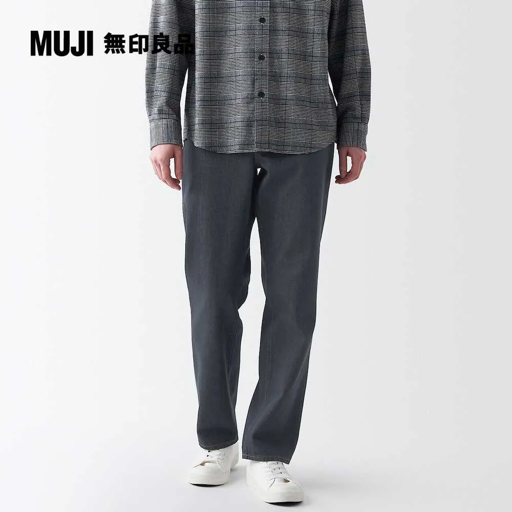 【MUJI 無印良品】男有機棉丹寧直筒褲(暗藍) 歷史價格詳細信息