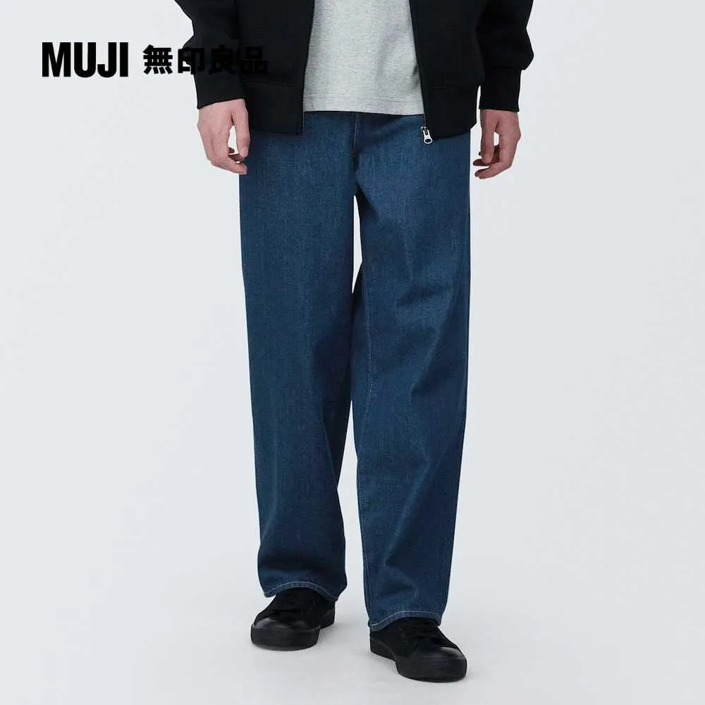 無印良品 MUJI 有機棉寬版原色牛仔褲 / 大尺寸 = 簡約 x 文青 x 禪風 歷史價格詳細信息