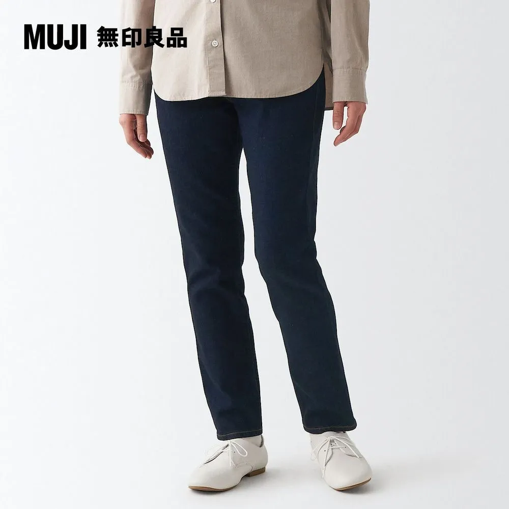 女有機棉混彈性針織半高領長袖T恤【MUJI 無印良品】 歷史價格詳細信息