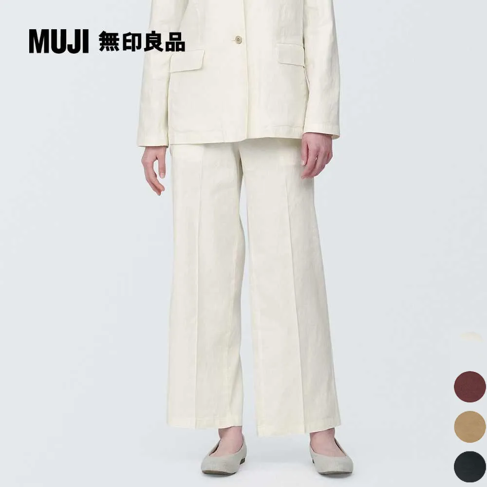 女大麻混嫘縈短袖套衫【MUJI 無印良品】 歷史價格詳細信息