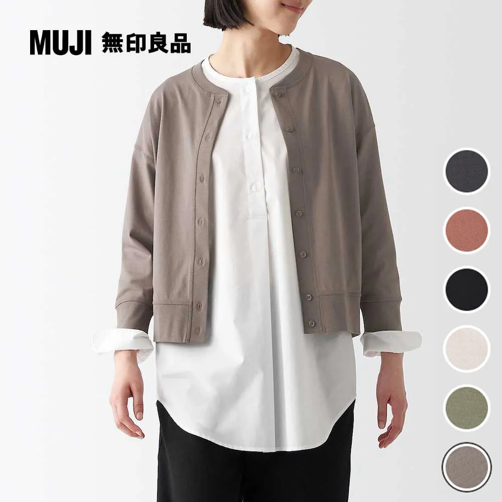 【MUJI 無印良品】女棉混天竺圓領短袖T恤(共8色) 歷史價格詳細信息