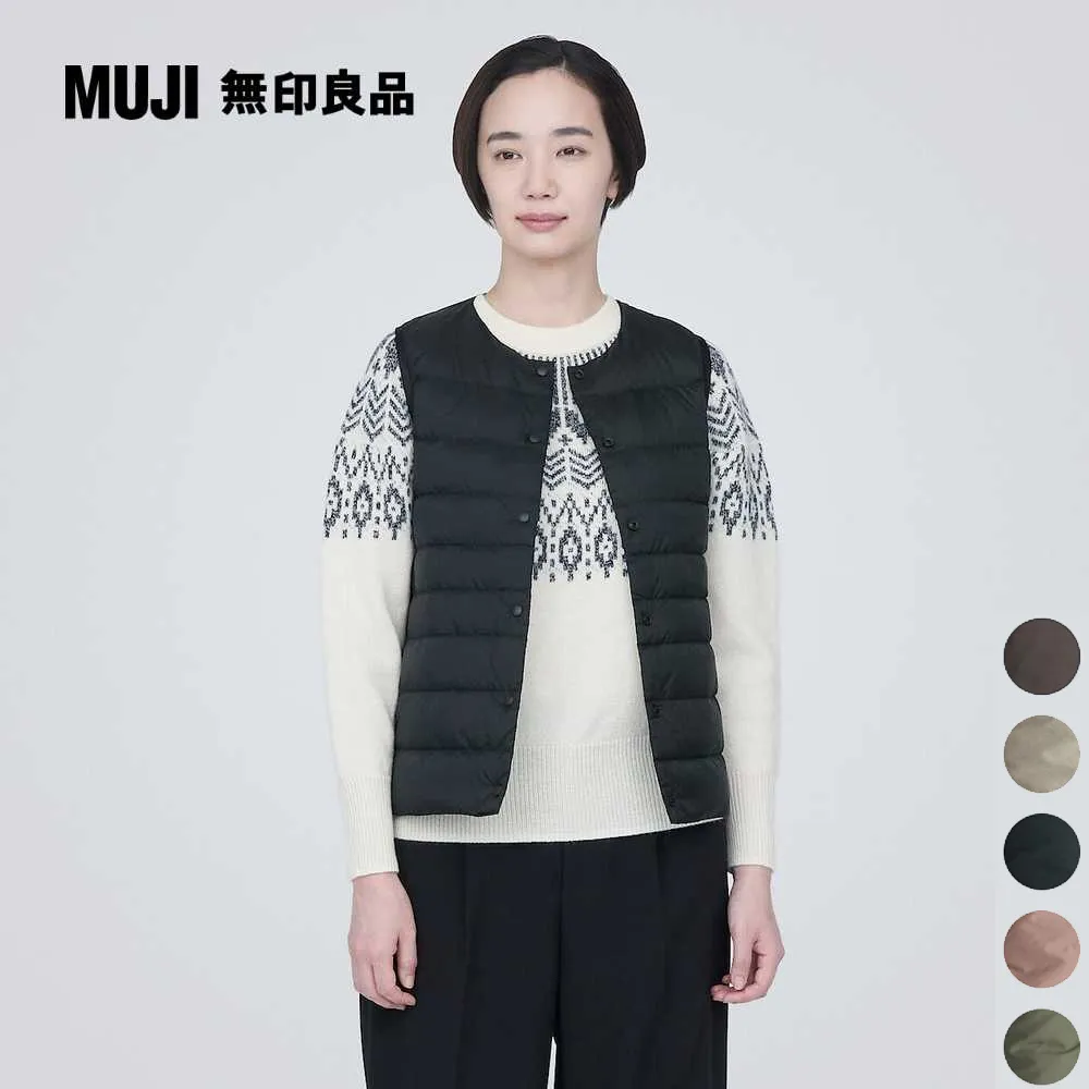 【MUJI 無印良品】女輕量羽絨抗靜電內裏無領外套(共4色) 歷史價格詳細信息