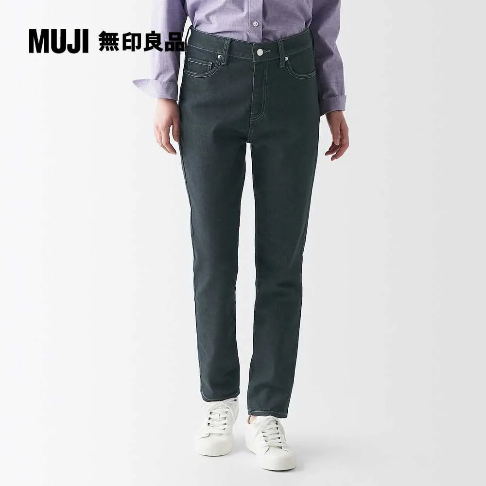 女有機棉混彈性針織半高領長袖T恤【MUJI 無印良品】 歷史價格詳細信息