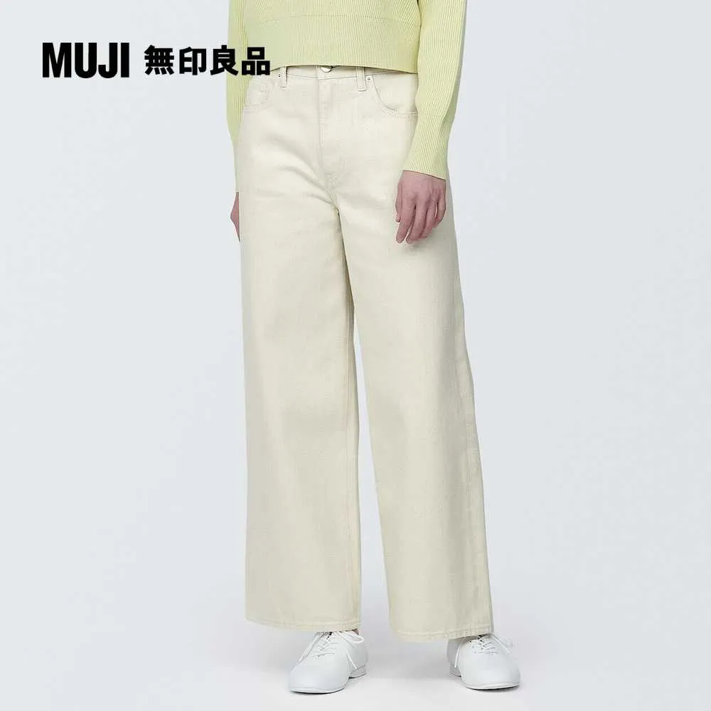 無印良品 MUJI 有機棉寬版原色牛仔褲 / 大尺寸 = 簡約 x 文青 x 禪風 歷史價格詳細信息