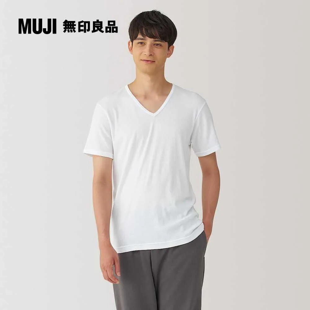 男棉保暖V領長袖T恤 歷史價格詳細信息