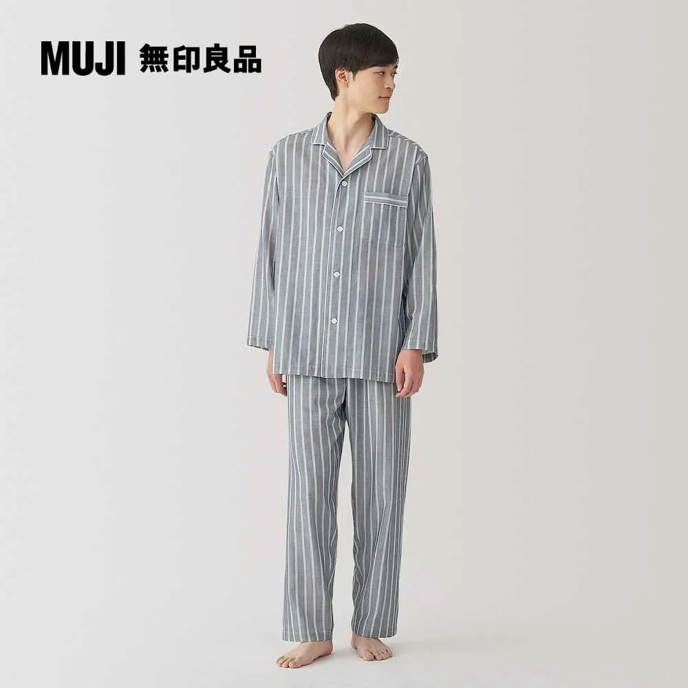 男二重織圓領衫【MUJI 無印良品】 歷史價格詳細信息