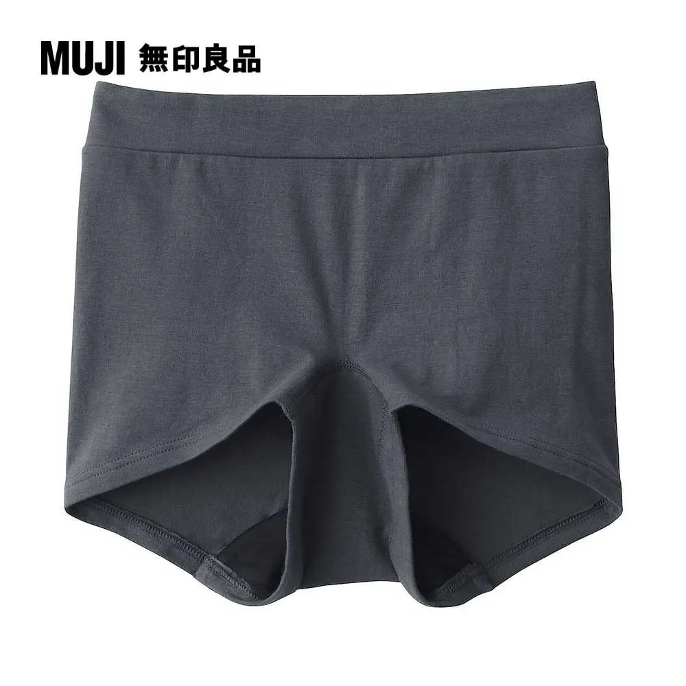 女有機棉混彈性天竺無側縫平口內褲【MUJI 無印良品】 歷史價格詳細信息