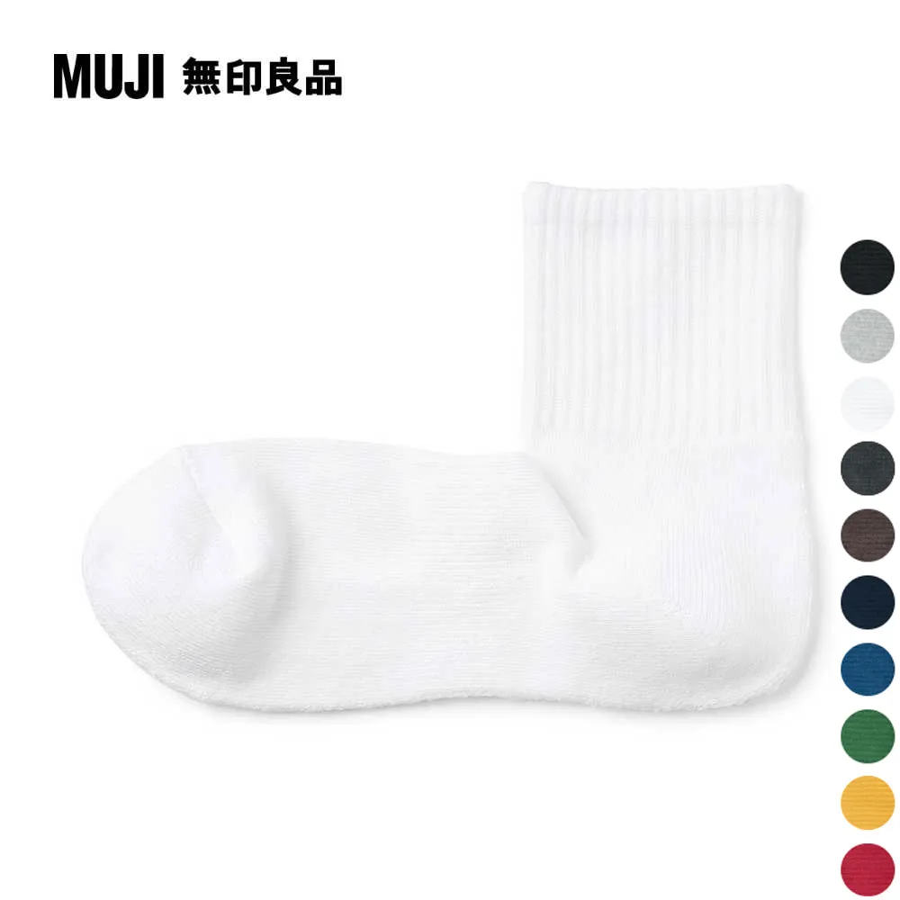 【MUJI 無印良品】男棉混直角短襪四雙組(共2色) 歷史價格詳細信息