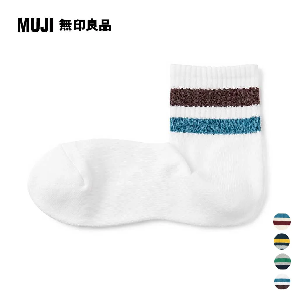 【MUJI 無印良品】男棉混直角短襪四雙組(共2色) 歷史價格詳細信息