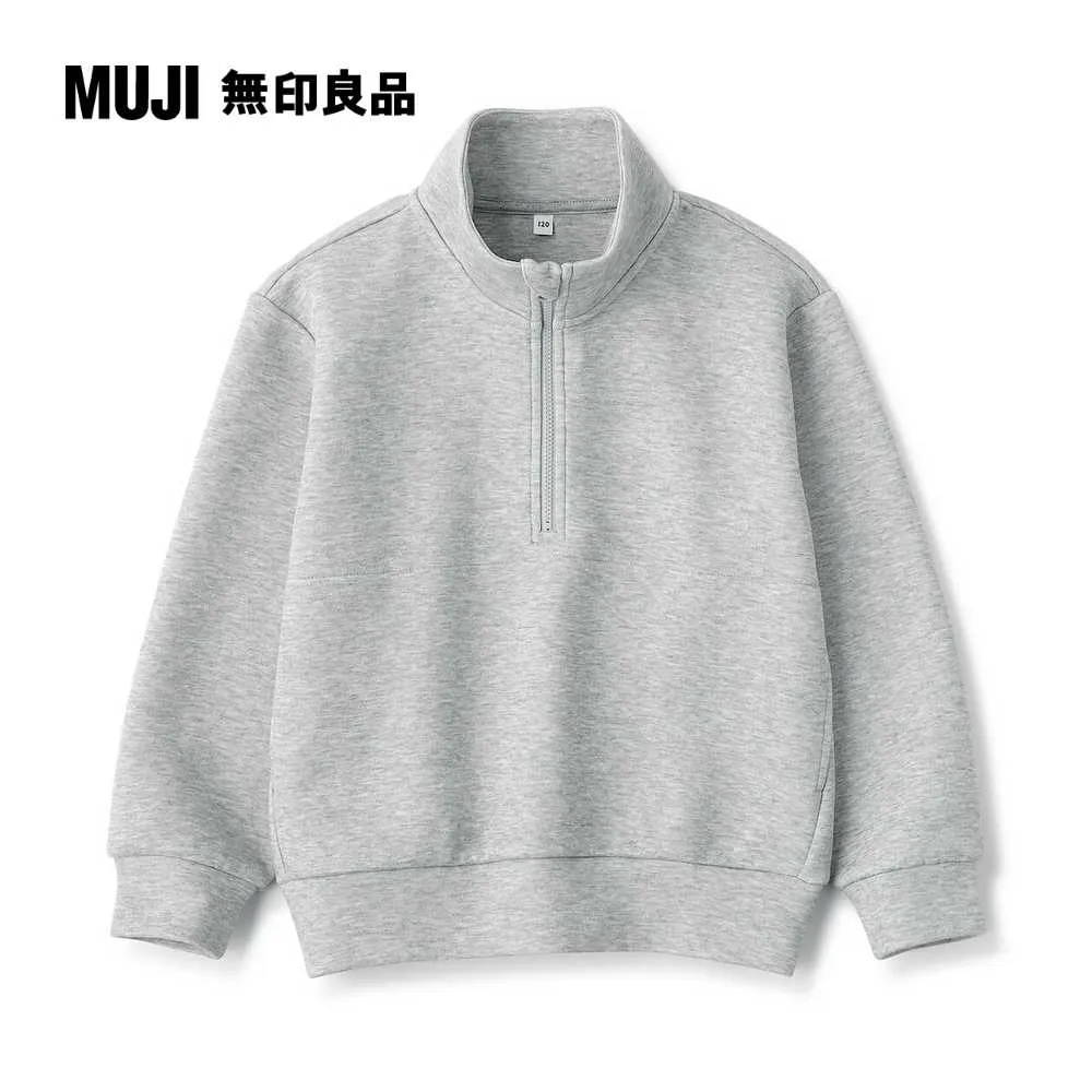 兒童二重織休閒圓領衫【MUJI 無印良品】 歷史價格詳細信息