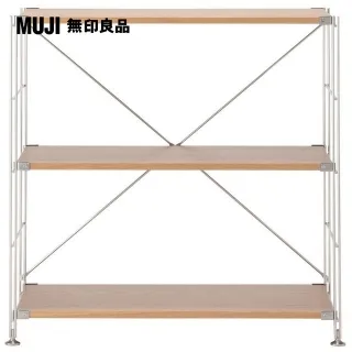 【MUJI 無印良品】SUS橡木層架組/寬/中/(大型家具配送) 歷史價格詳細信息