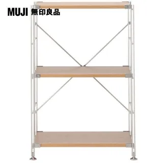 【MUJI 無印良品】SUS橡木層架組/寬/中/(大型家具配送) 歷史價格詳細信息