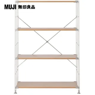 【MUJI 無印良品】SUS橡木層架組/寬/中/(大型家具配送) 歷史價格詳細信息