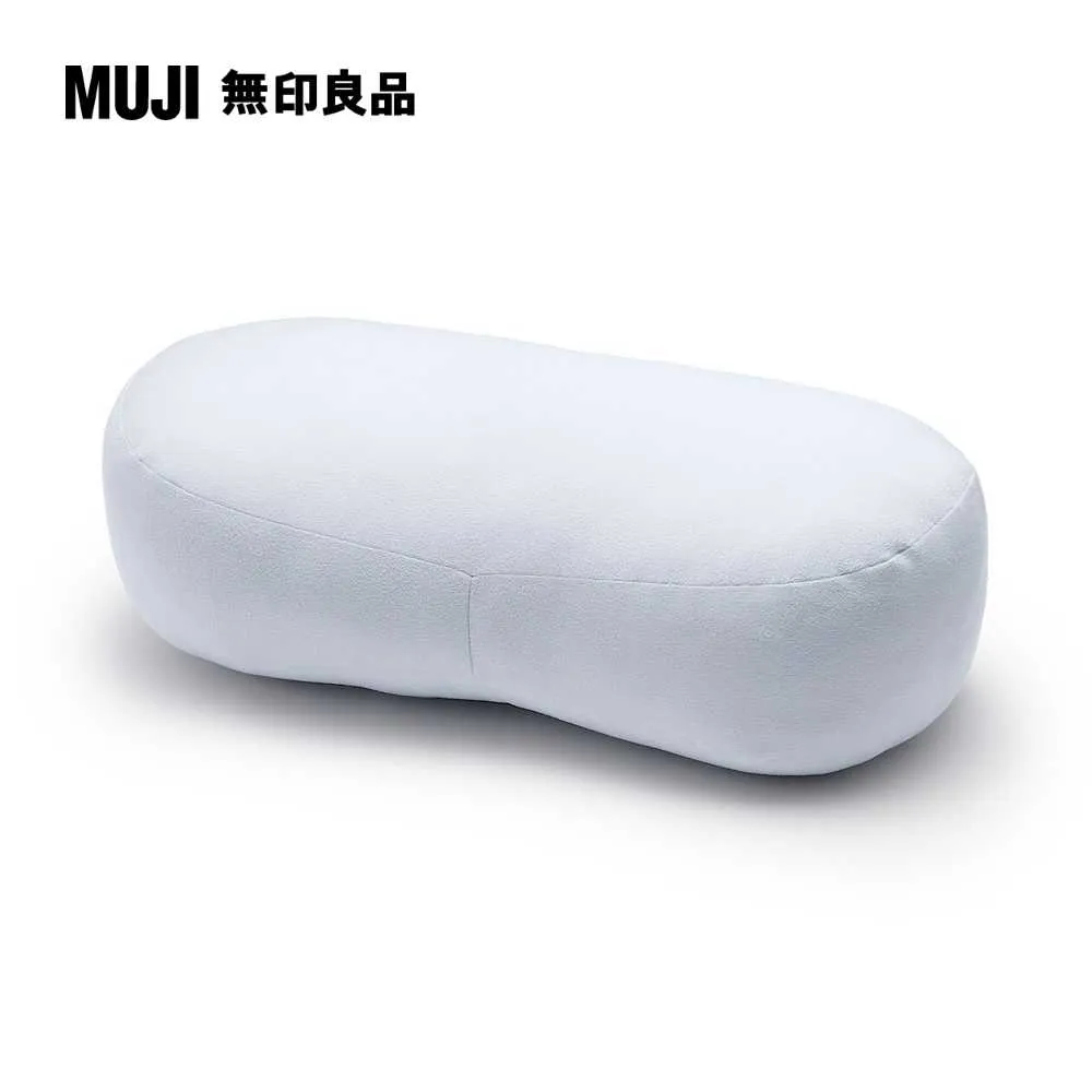 柔軟多用途靠枕/迷你/藍色49×22×15cm【MUJI 無印良品】 歷史價格詳細信息