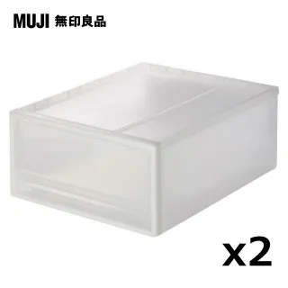 【MUJI 無印良品】PP收納盒/小/3A/2入 歷史價格詳細信息