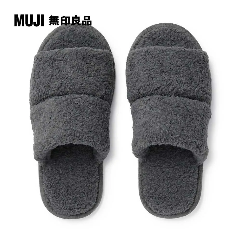 【MUJI 無印良品】暖纖毛室內拖鞋 深米 歷史價格詳細信息