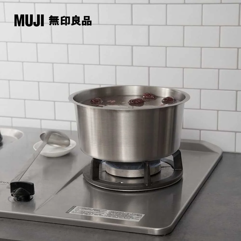 【MUJI 無印良品】不鏽鋼多用鍋/8人份/直徑22x高約10.7cm、容量3L 歷史價格詳細信息