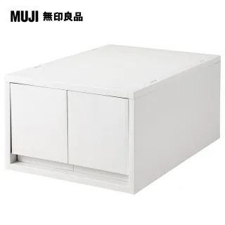 【MUJI 無印良品】PP盒/深型(正反疊)/白灰/4入 歷史價格詳細信息