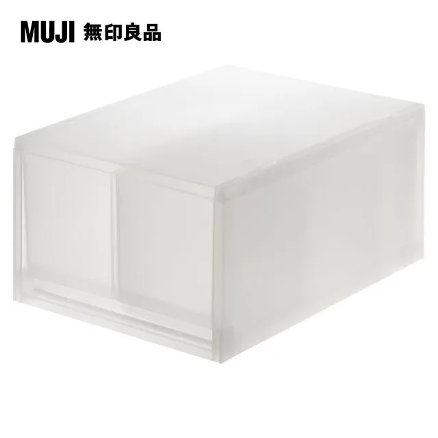 【MUJI 無印良品】PP盒/深型(正反疊)/白灰/4入 歷史價格詳細信息