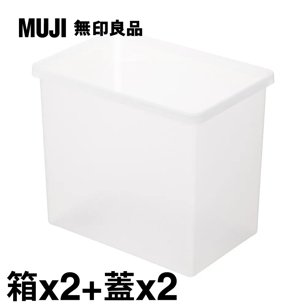 muji無印良品收納箱家用可摺疊收納箱衣服衣物衣櫃玩具書本透 歷史價格詳細信息