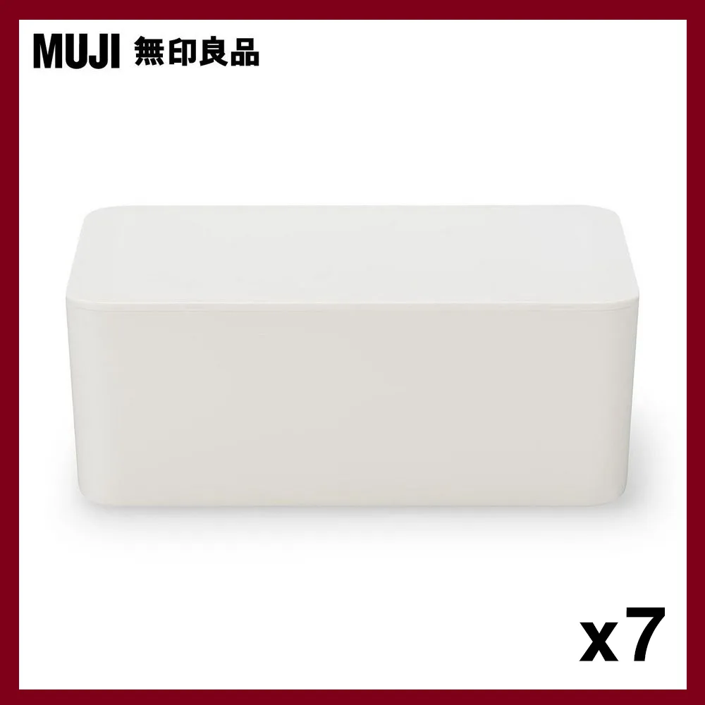 聚丙烯濕紙巾盒約寬19*深12*高7cm【MUJI 無印良品】 歷史價格詳細信息