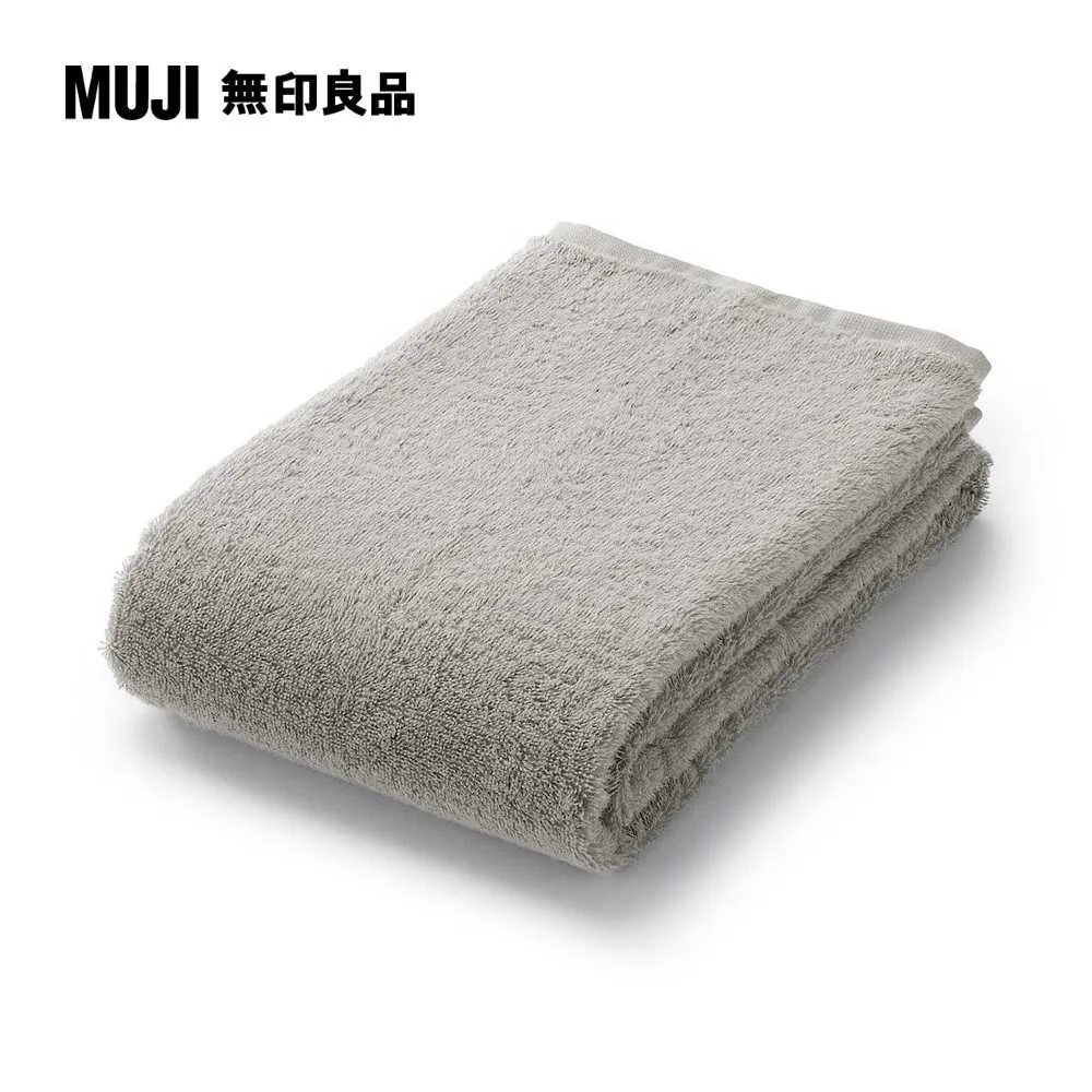 【MUJI 無印良品】棉圈絨可剪裁小浴巾/中厚型/可吊掛/米色 歷史價格詳細信息