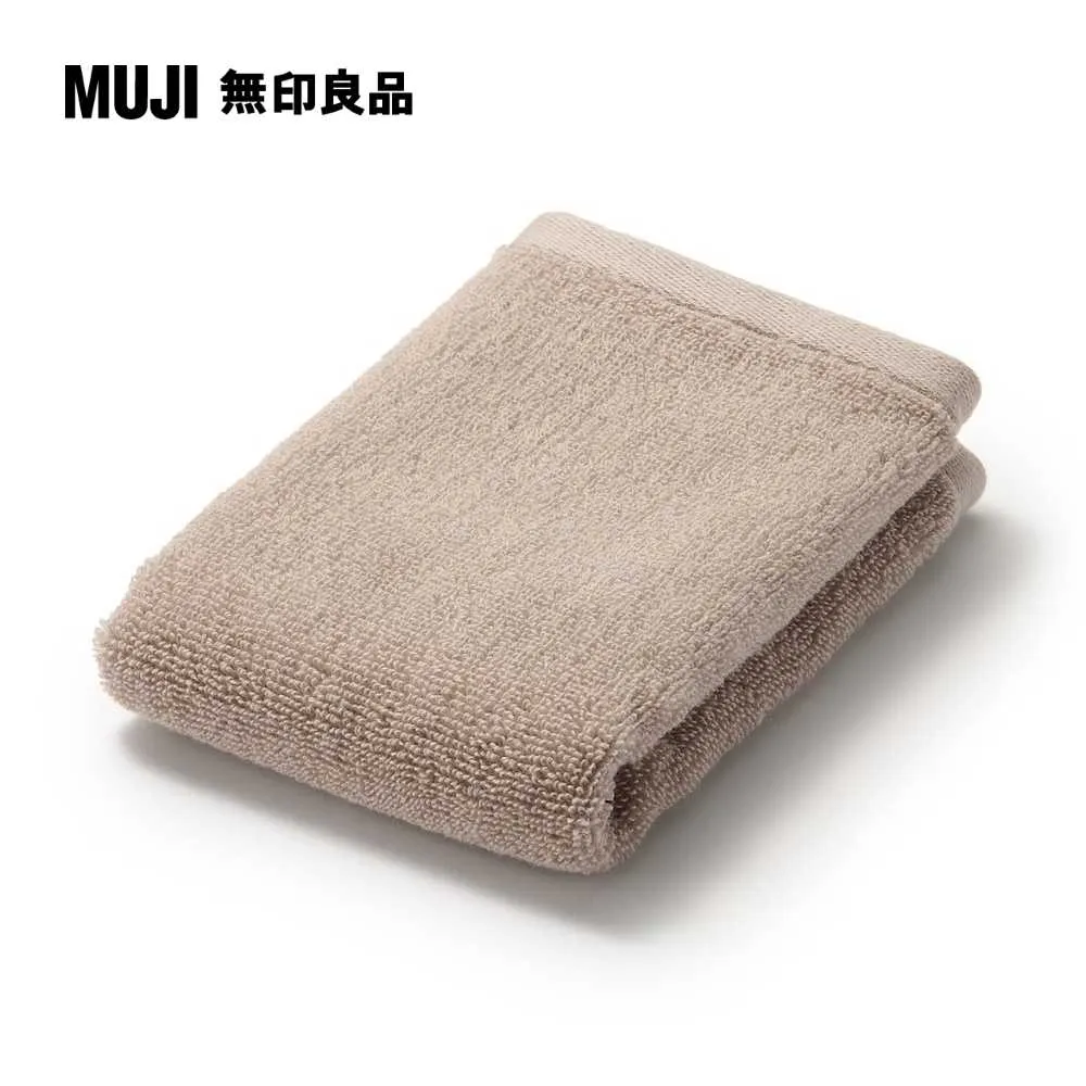 棉圈絨手巾/中厚型/可吊掛墨灰 34*35cm【MUJI 無印良品】 歷史價格詳細信息