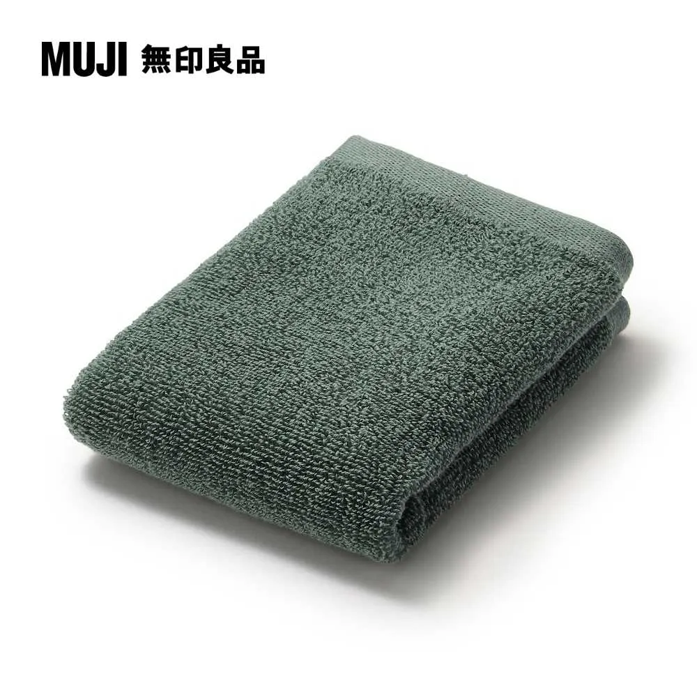 棉圈絨手巾/中厚型/可吊掛墨灰 34*35cm【MUJI 無印良品】 歷史價格詳細信息