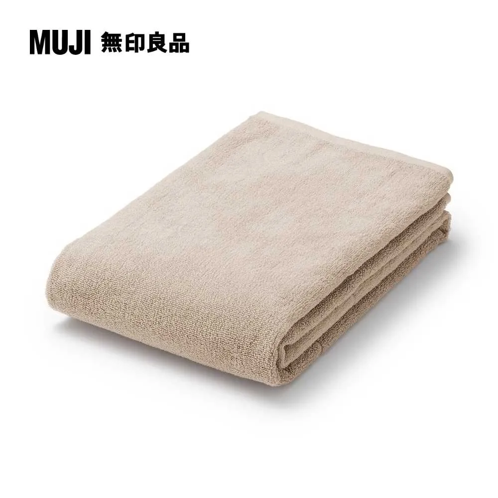 棉圈絨雙線織浴巾/可吊掛/柔白70*140cm【MUJI 無印良品】 歷史價格詳細信息