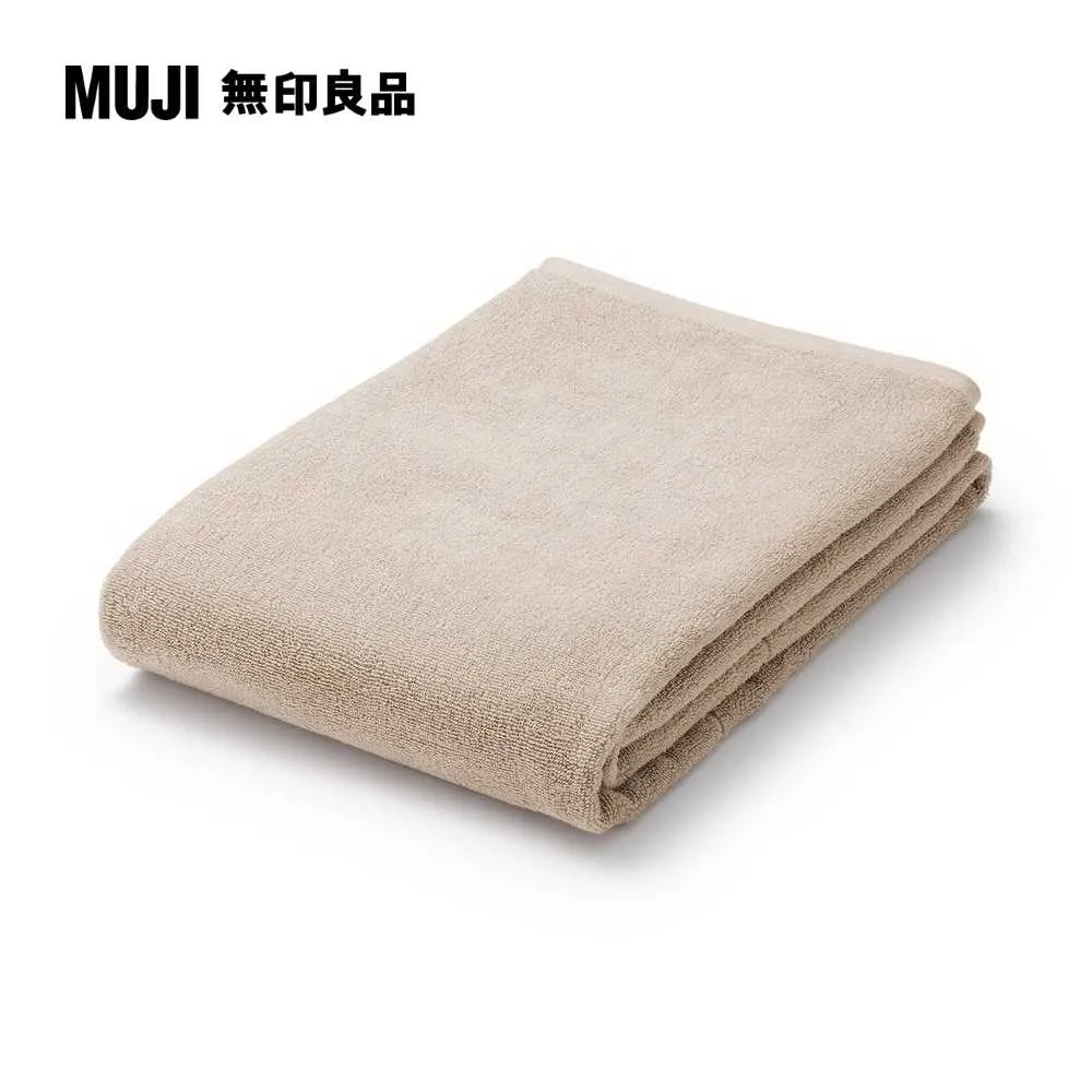 棉圈絨雙線織浴巾/可吊掛/柔白70*140cm【MUJI 無印良品】 歷史價格詳細信息