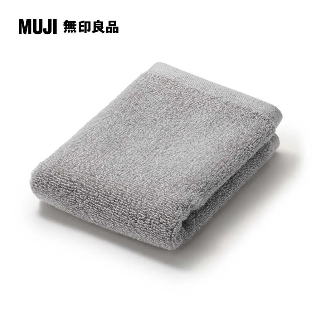 棉圈絨手巾/中厚型/可吊掛墨灰 34*35cm【MUJI 無印良品】 歷史價格詳細信息