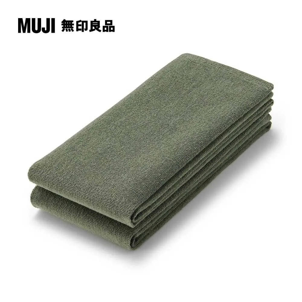 棉圈絨長型毛巾/2入組/柔白34*110cm【MUJI 無印良品】 歷史價格詳細信息