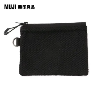 【MUJI 無印良品】聚酯纖維雙拉鍊袋M/黑/約13.5x19cm 歷史價格詳細信息