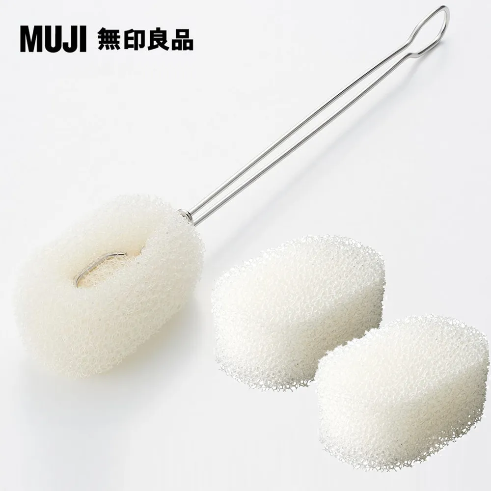 長柄刷替換百潔布 清潔刷 長柄 浴室 海綿擦 刷子 牆壁清潔刷 替換海綿(不含手柄) 【M151-1】Color me 歷史價格詳細信息