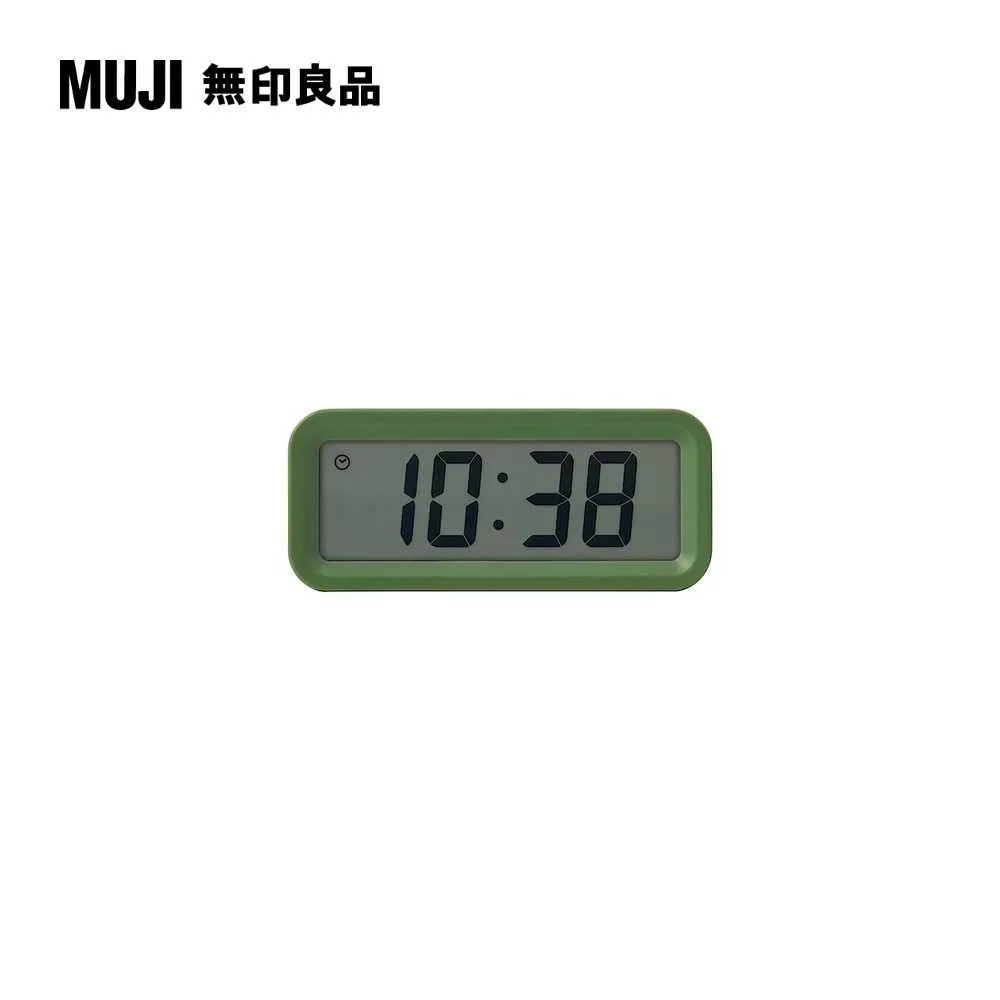 數位時鐘/附可調整式大音量鬧鈴/白色【MUJI 無印良品】 歷史價格詳細信息