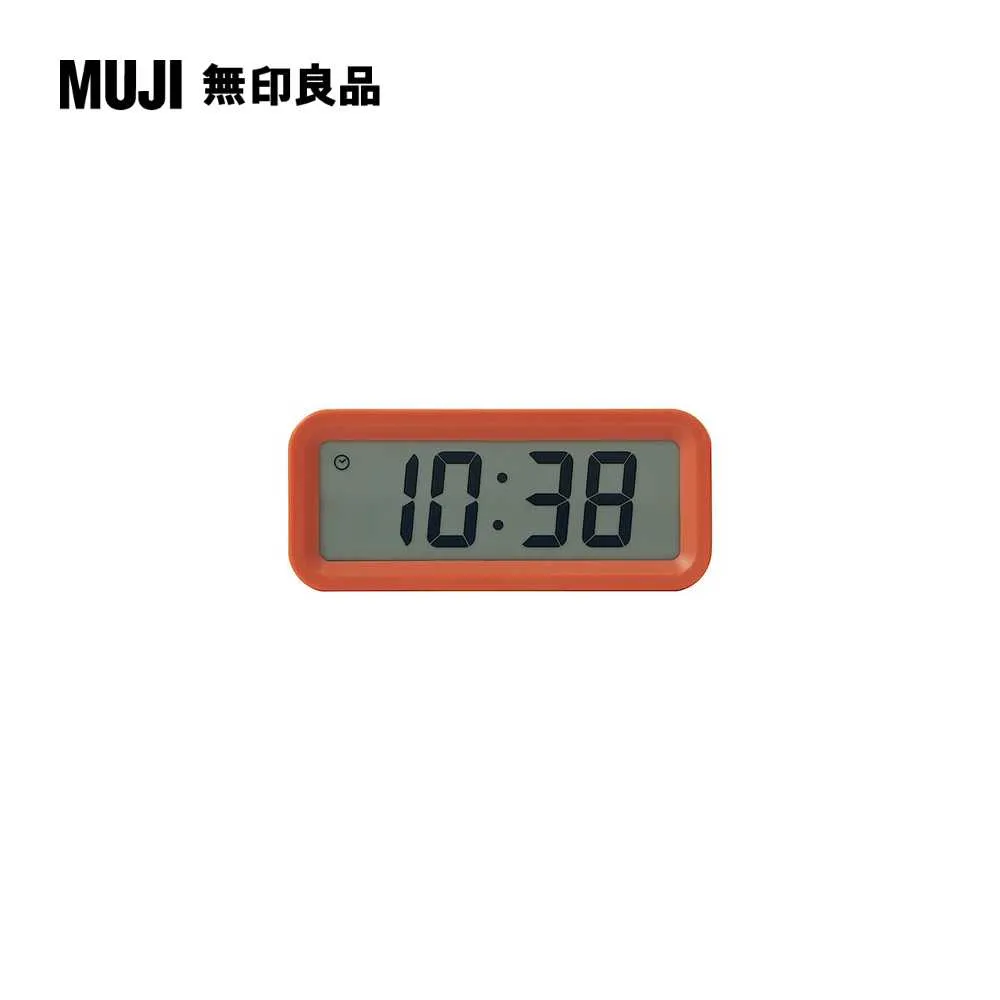 數位時鐘/附可調整式大音量鬧鈴/白色【MUJI 無印良品】 歷史價格詳細信息