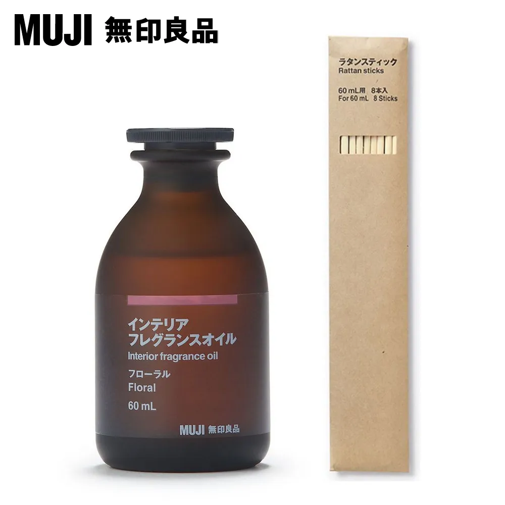 【MUJI 無印良品】空間芬香油用藤枝/180ml用.6入 歷史價格詳細信息