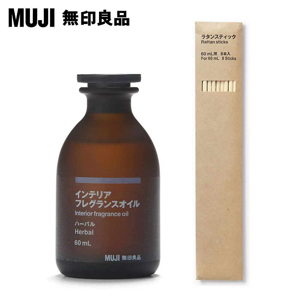 【MUJI 無印良品】空間芬香油用藤枝/180ml用.6入 歷史價格詳細信息