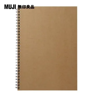 【MUJI 無印良品】雙環筆記本/40張.A7.米 歷史價格詳細信息