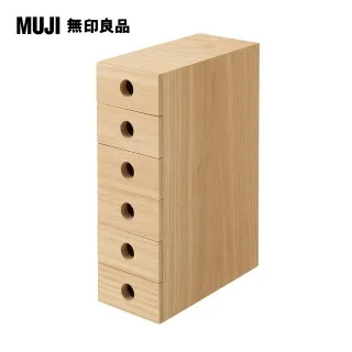 【MUJI 無印良品】木製小物斜口收納架5層 歷史價格詳細信息